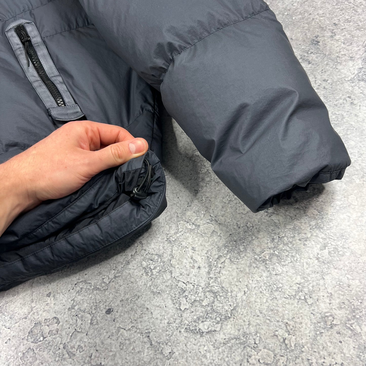 CP Company Grey Bi-TM Down Jacket XL 25.5” BNWT