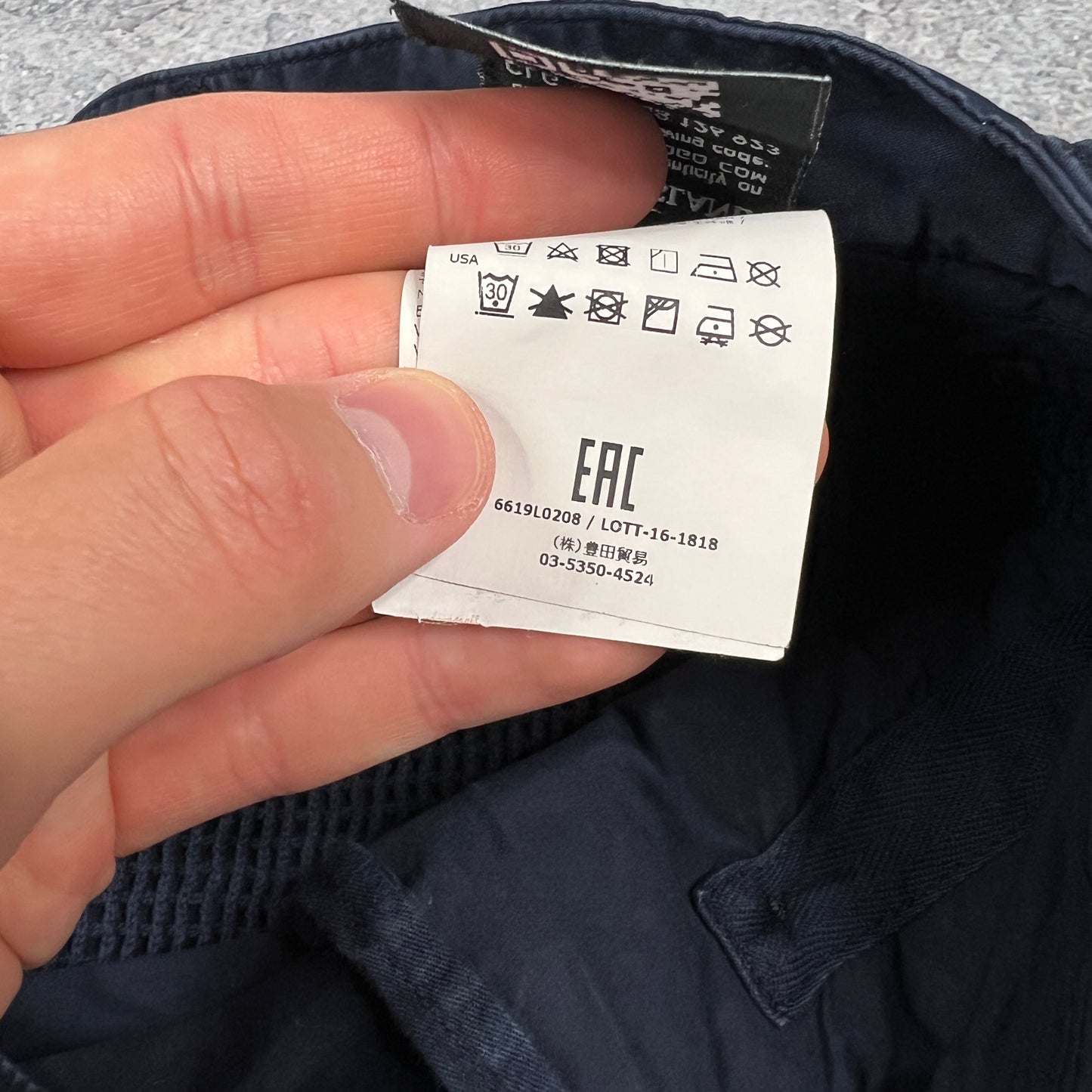 Stone Island Navy Shadow Project Cargo Shorts Size 50- W34”