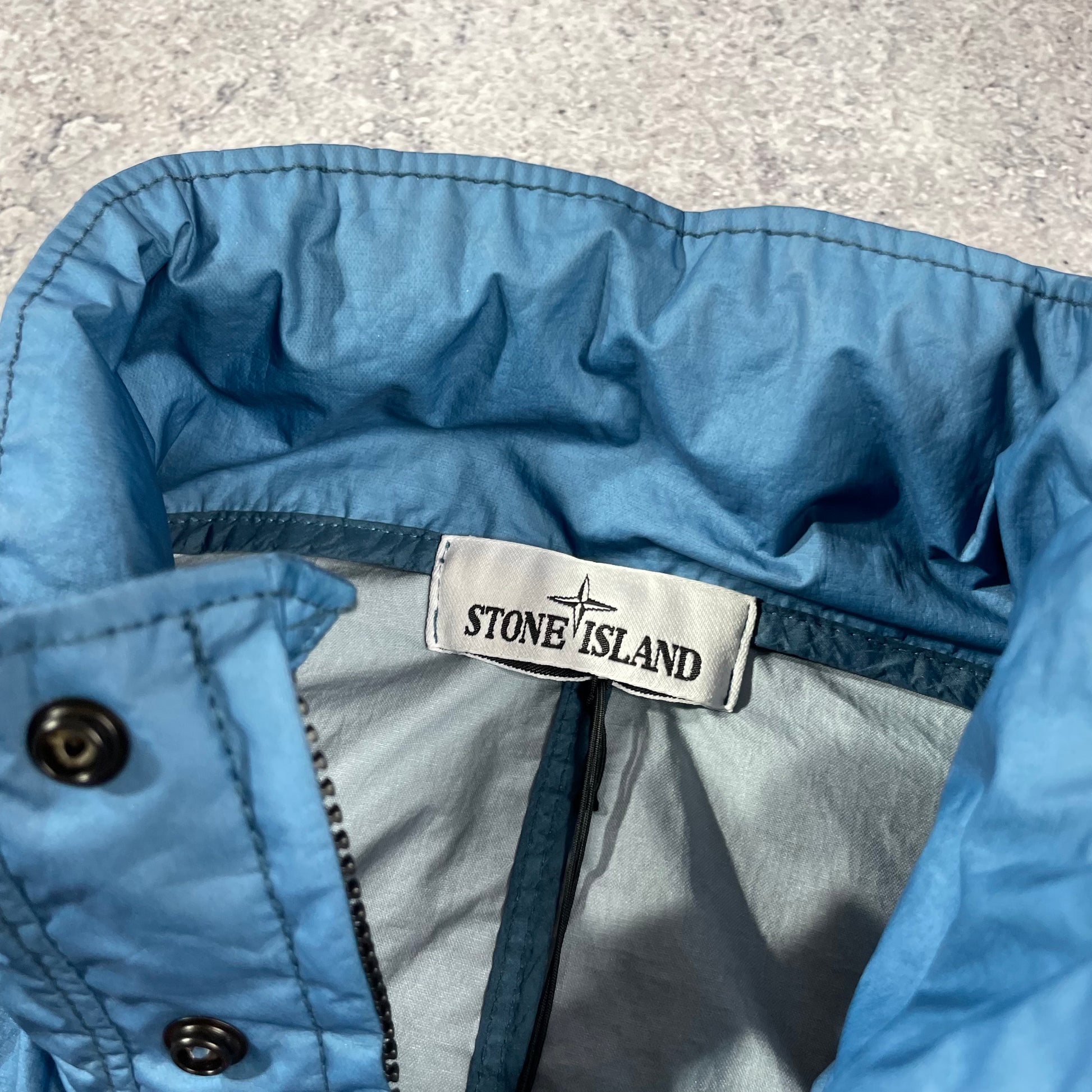 Stone island membrana hot sale tc blue