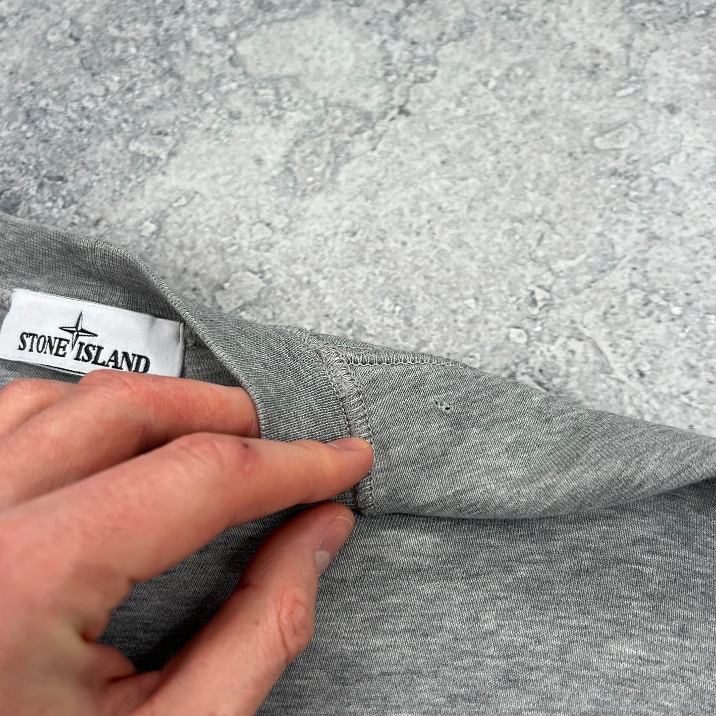 Stone Island Grey Sweatshirt XL 23.75”