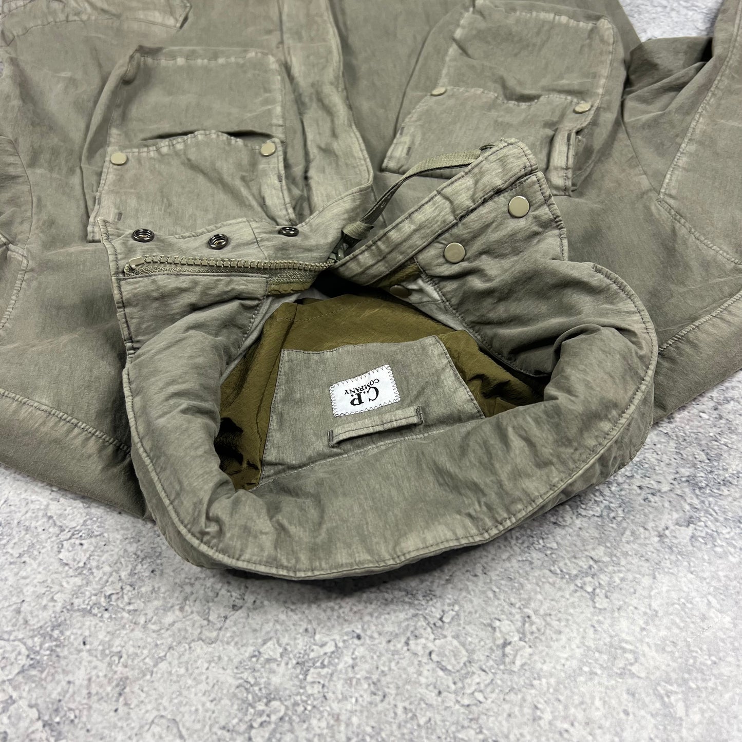 CP Company 50 Fili Gum Jacket Size 46- S/M- 21”