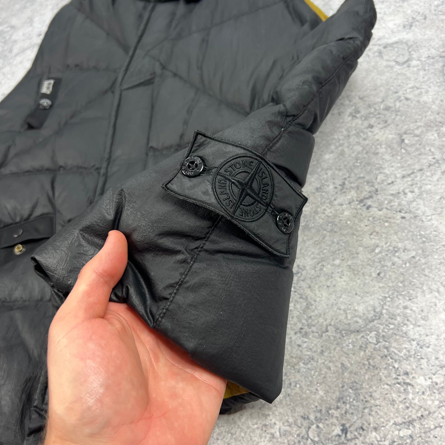 Stone Island Black Shadow Project Down Gilet Large 22.25”