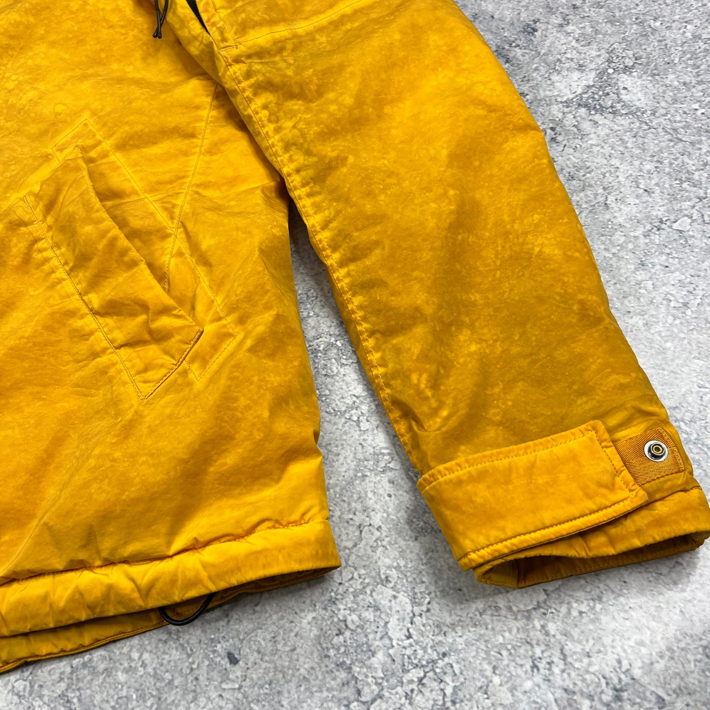CP Company Yellow Re-Colour Nycra Jacket Size 52- XL 24”