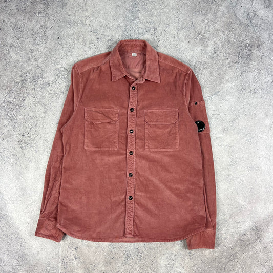 CP Company Pink Corduroy Overshirt Large 22.5”
