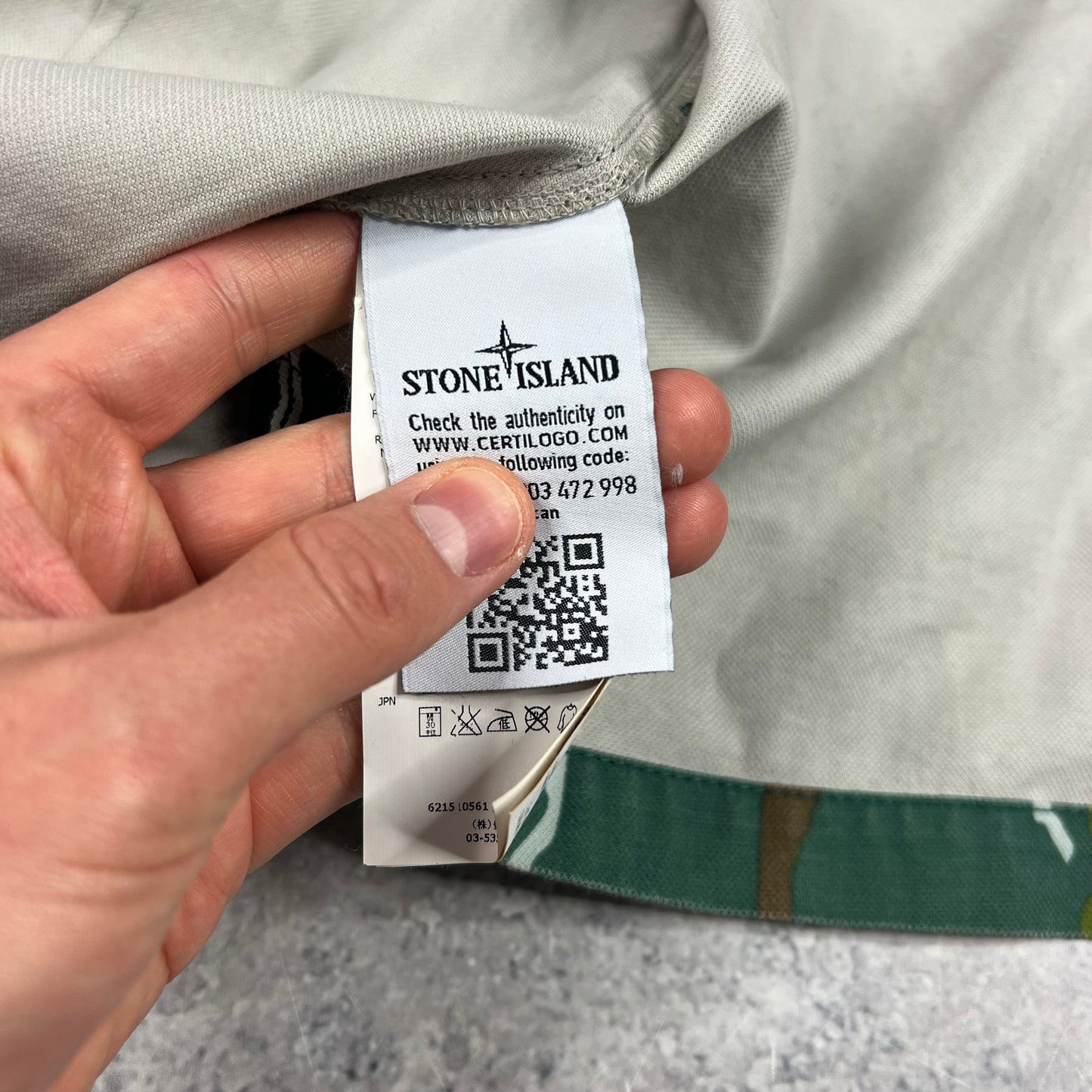 Stone Island Flowing Camo Overshirt Medium 20.75”