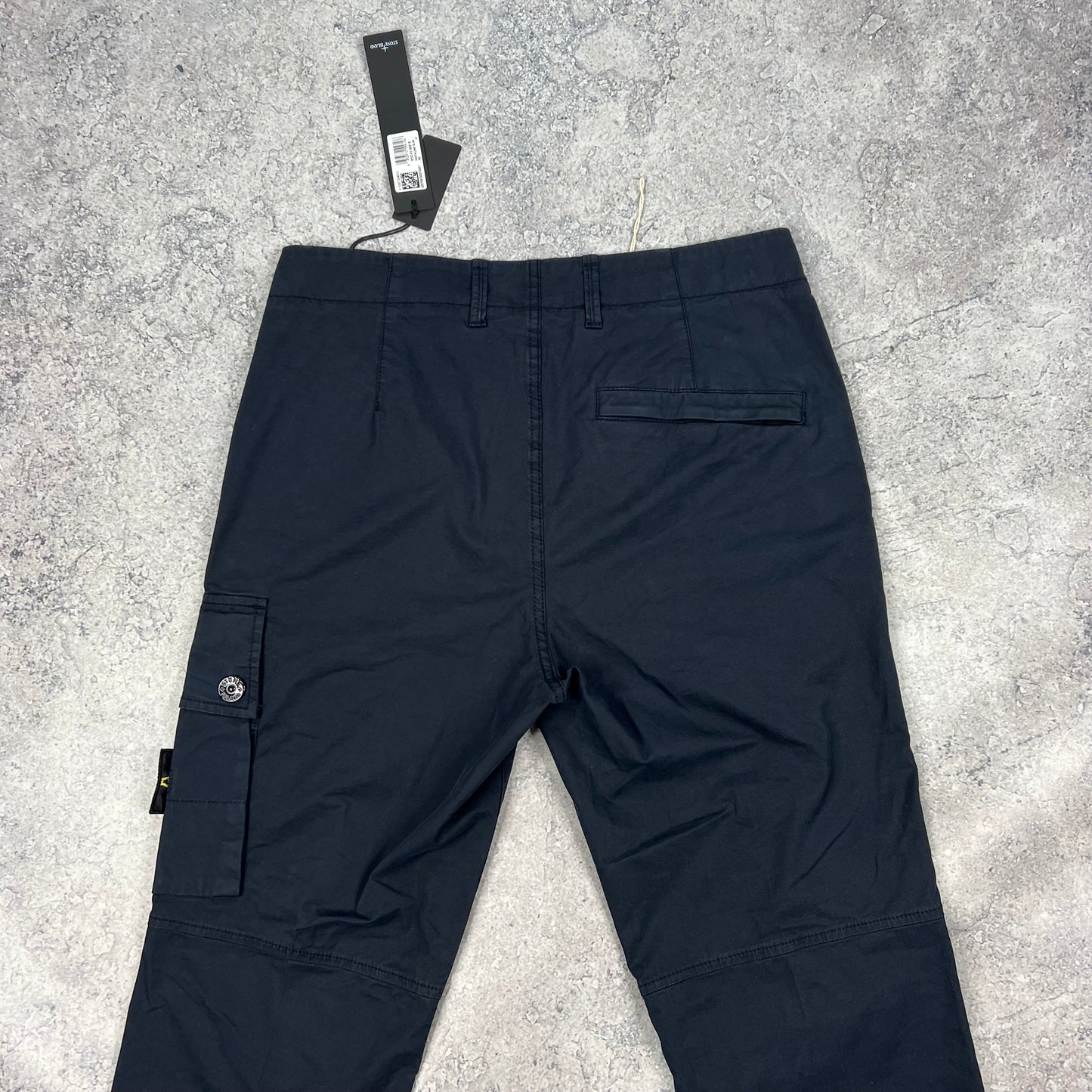 Stone Island Navy Slim Cargo Trousers W30-31” BNWT