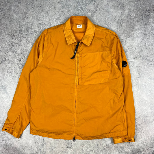 CP Company Orange Chrome Lens Overshirt 3XL 25”