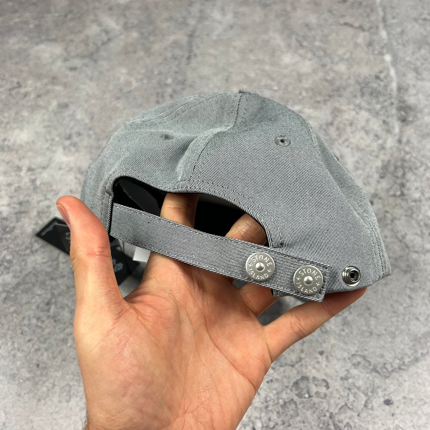 Stone Island Marina Grey Cap BNWT