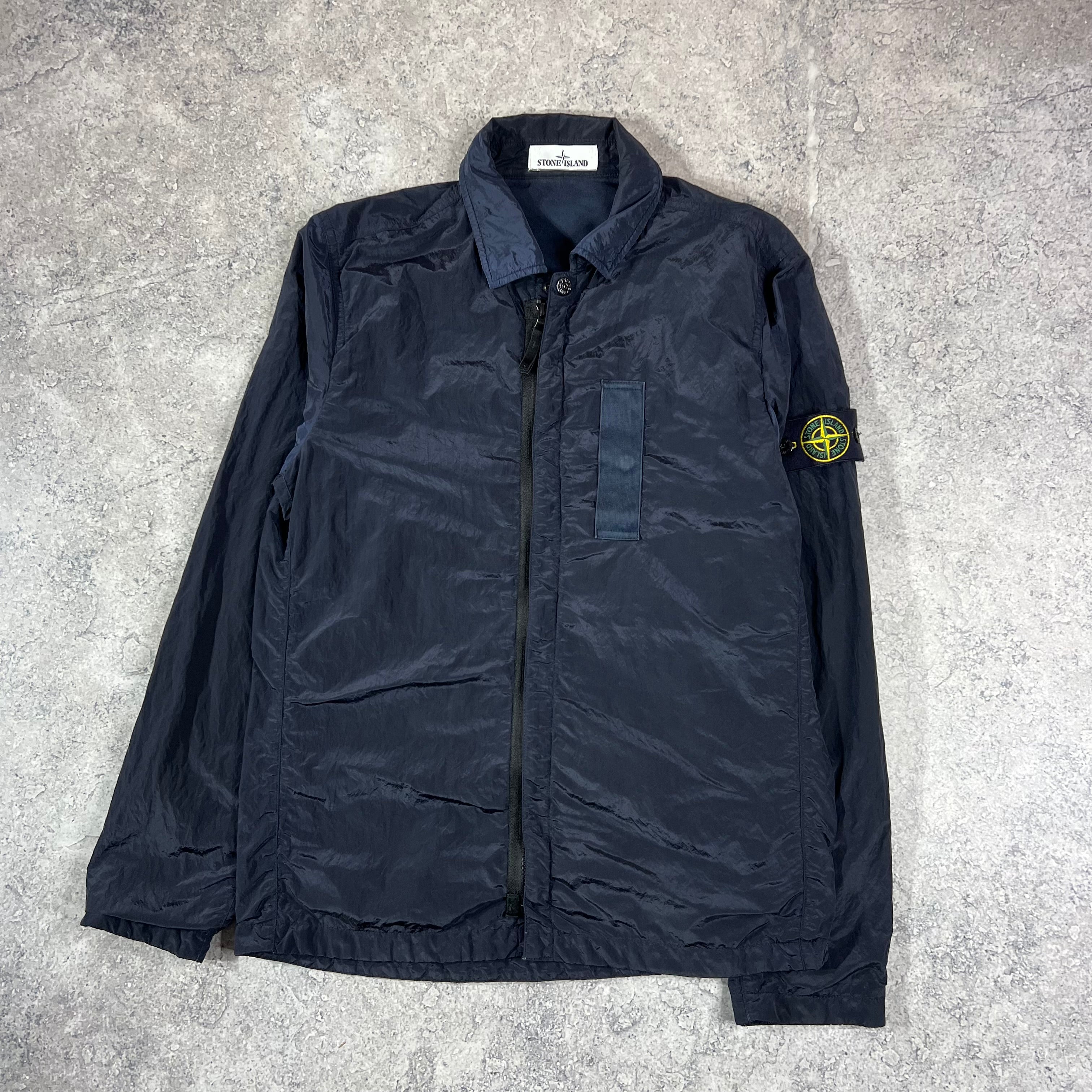 Stone island nylon overshirt online