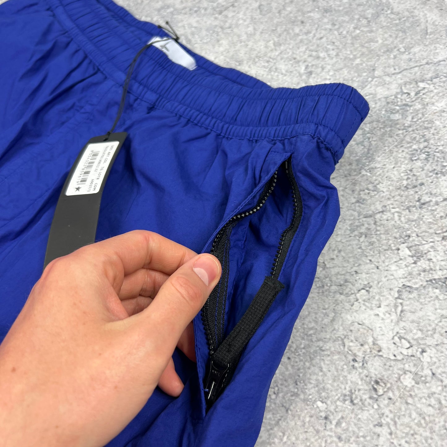 Stone Island Blue Comfort Cargo Shorts W30-32” BNWT