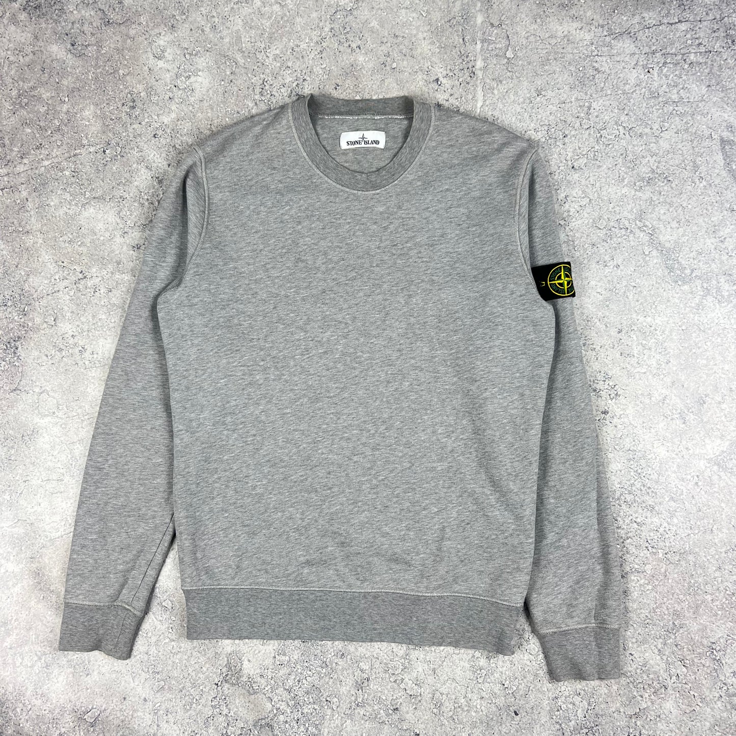 Stone Island Grey Sweatshirt Large 22.25”