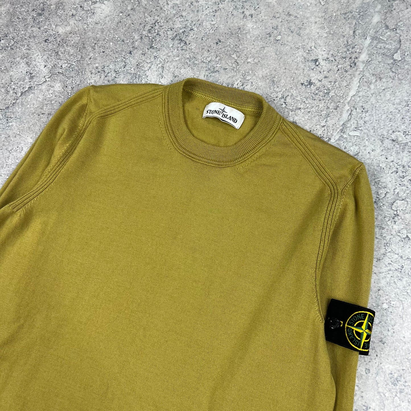 Stone Island Knit Sweatshirt Medium 19.5”