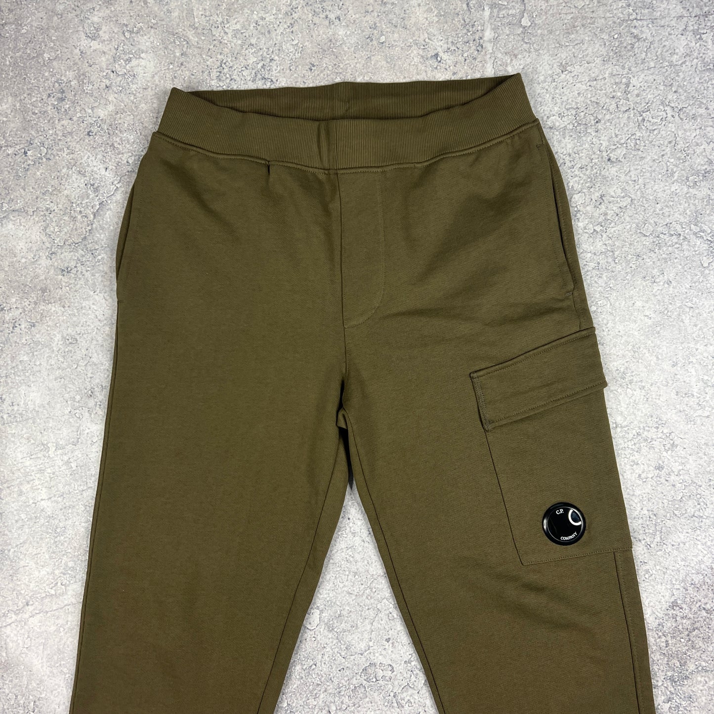 CP Company Khaki Lens Joggers Small 32”