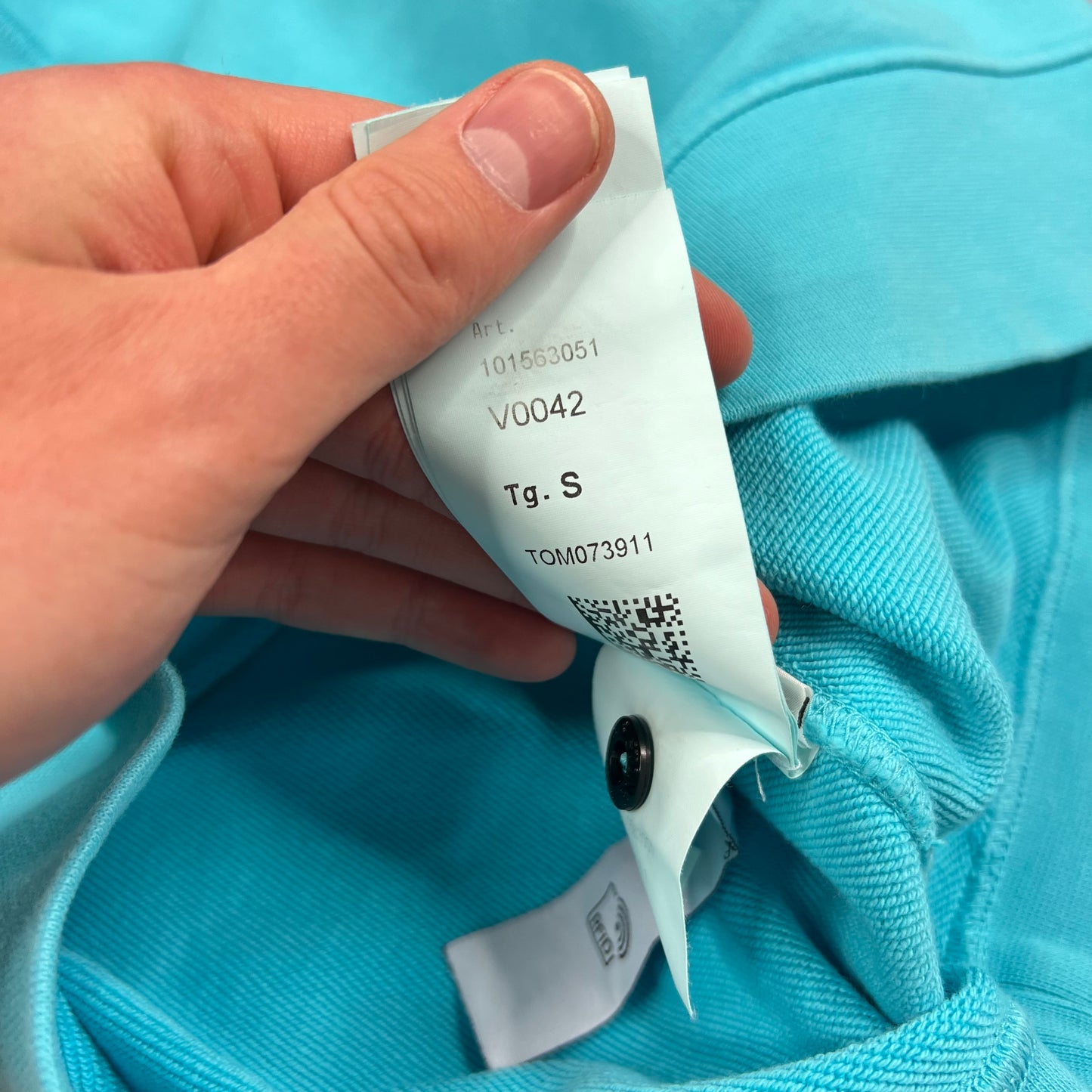 Stone Island Light Blue Sweatshirt Small 21”