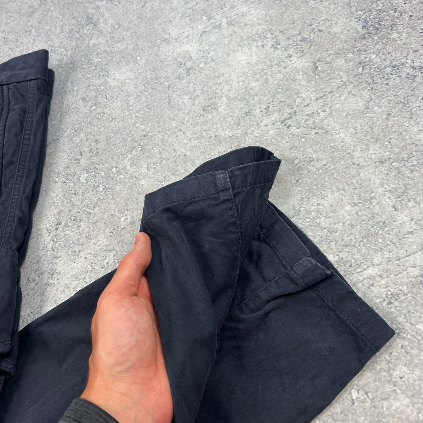 CP Company Navy Lens Cargo Trousers Size 48- W34”