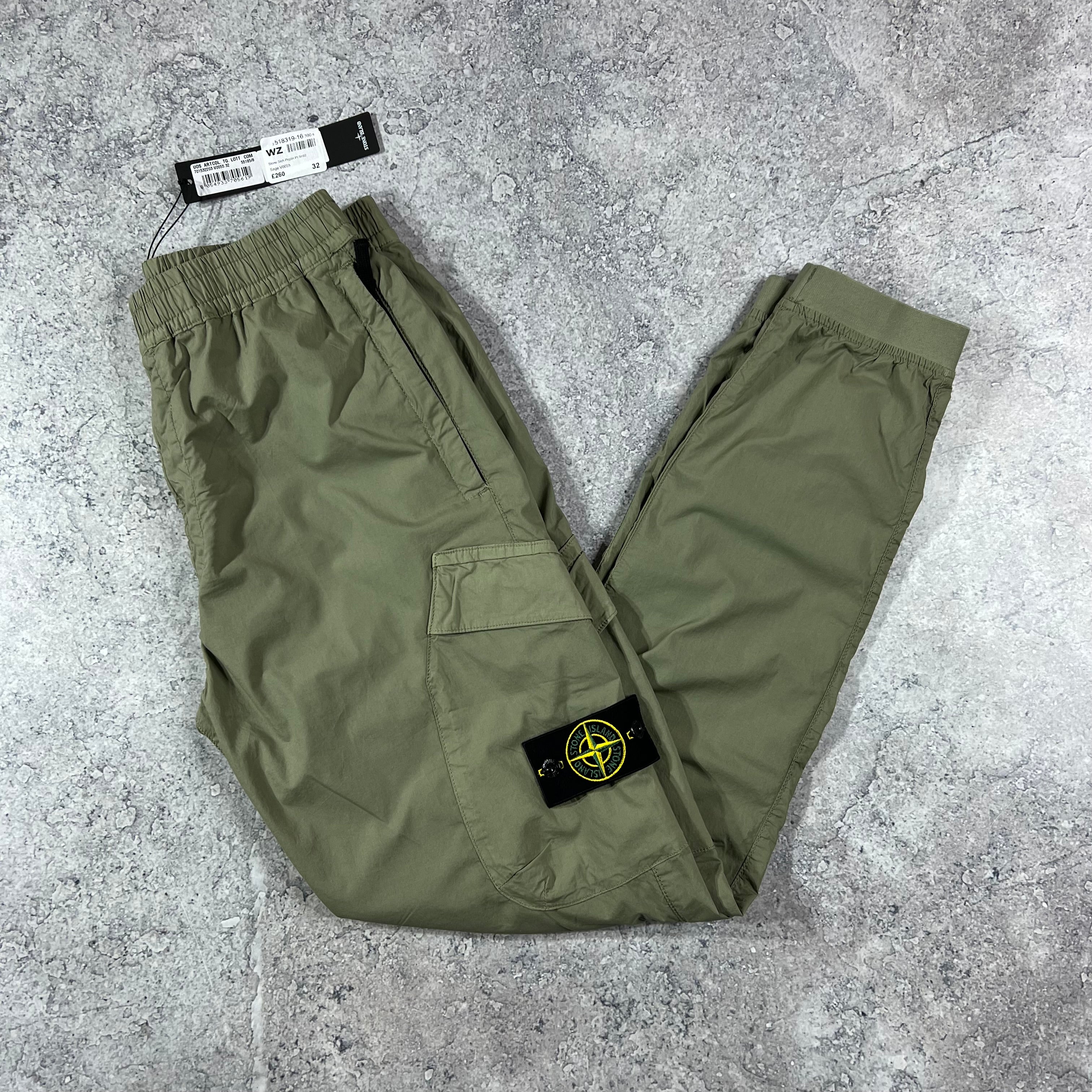 Stone island parachute deals cargo pants