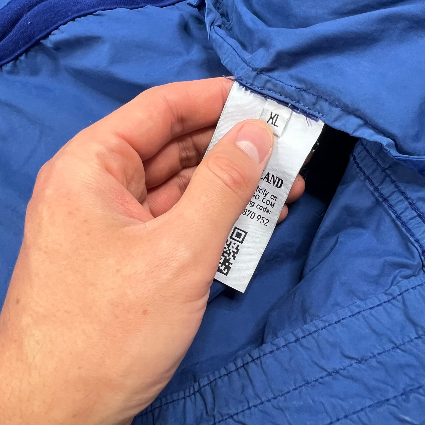 Stone Island Blue David Light TC Jacket XL 23”