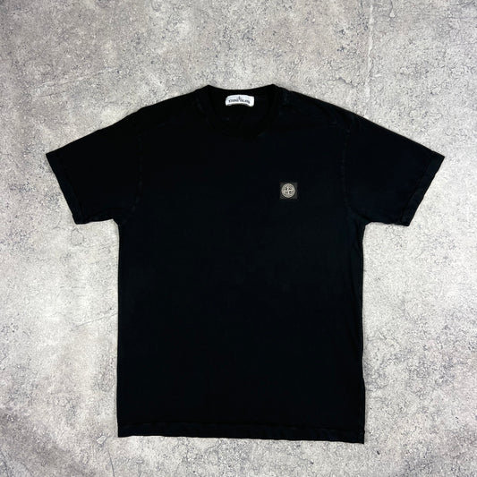 Stone Island Black Patch T-Shirt Large (Fits M) 20.25”