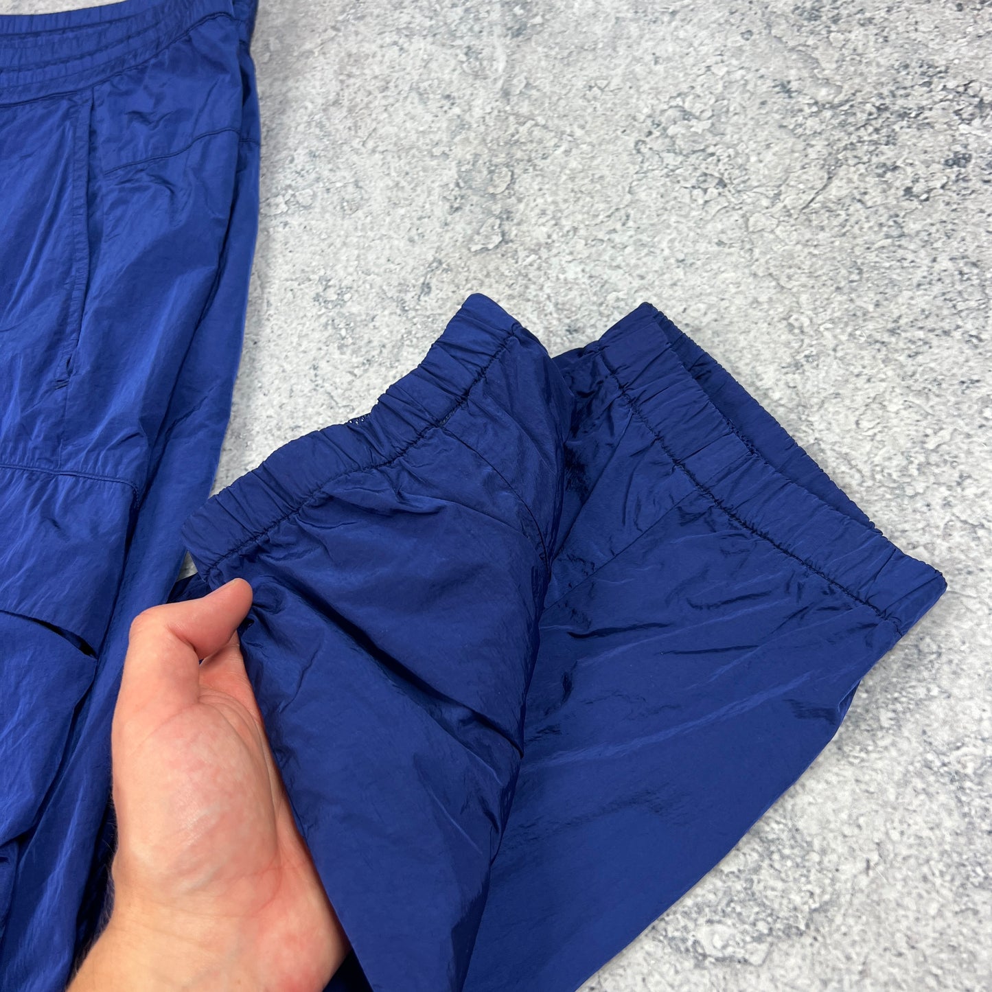 CP Company Blue Chrome Lens Cargo Trousers W40”
