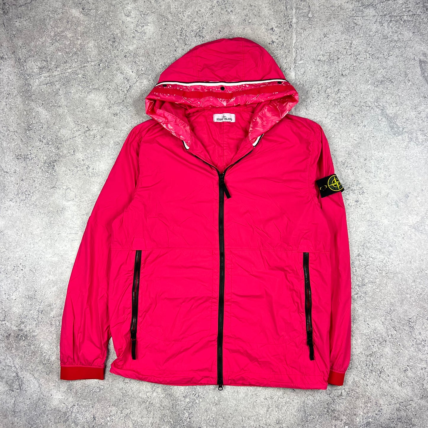 Stone Island Pink Skin Touch Jacket Large 23”