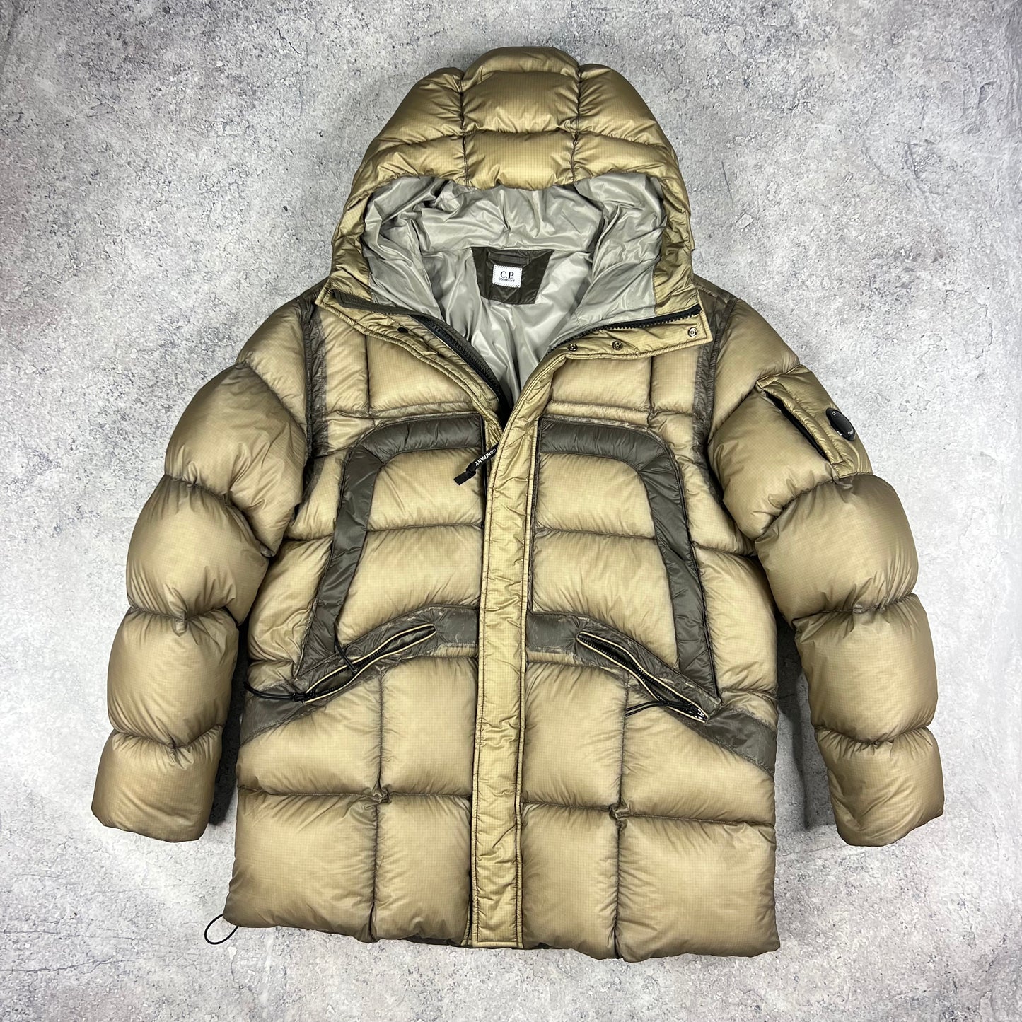 CP Company DD Shell Lens Down Parka XL 26.25”