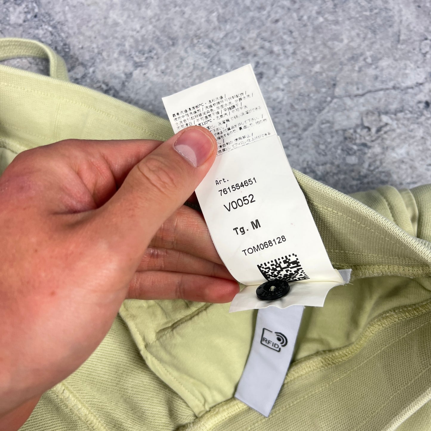 Stone Island Lime Green Jogger Shorts Medium 32”