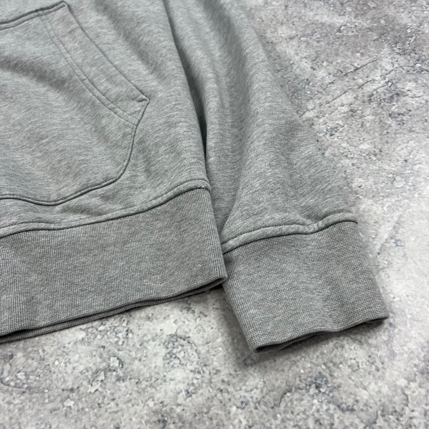 Stone Island Grey FZ Hoodie Medium 20.75”