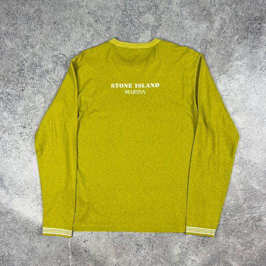 Stone Island Marina Long Sleeve T-Shirt Medium 20.75”