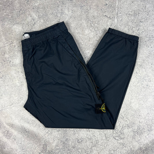 Stone Island Navy Cuffed Cargo Trousers W38”