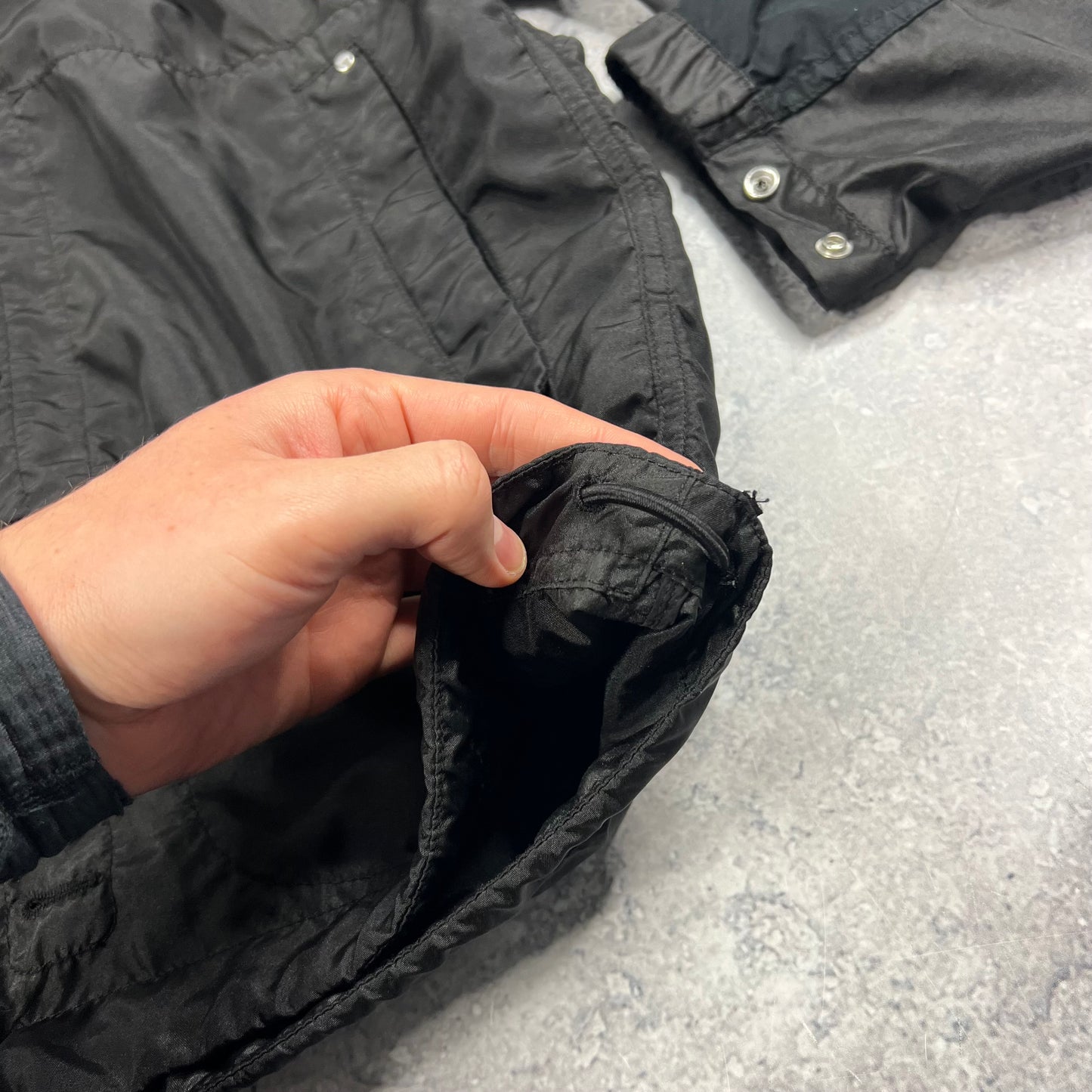 Stone Island Polyester Tela David Light Jacket Large 22.5”