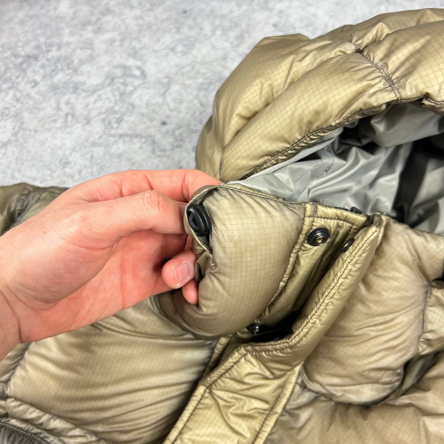 CP Company DD Shell Lens Down Parka XL 26.25”