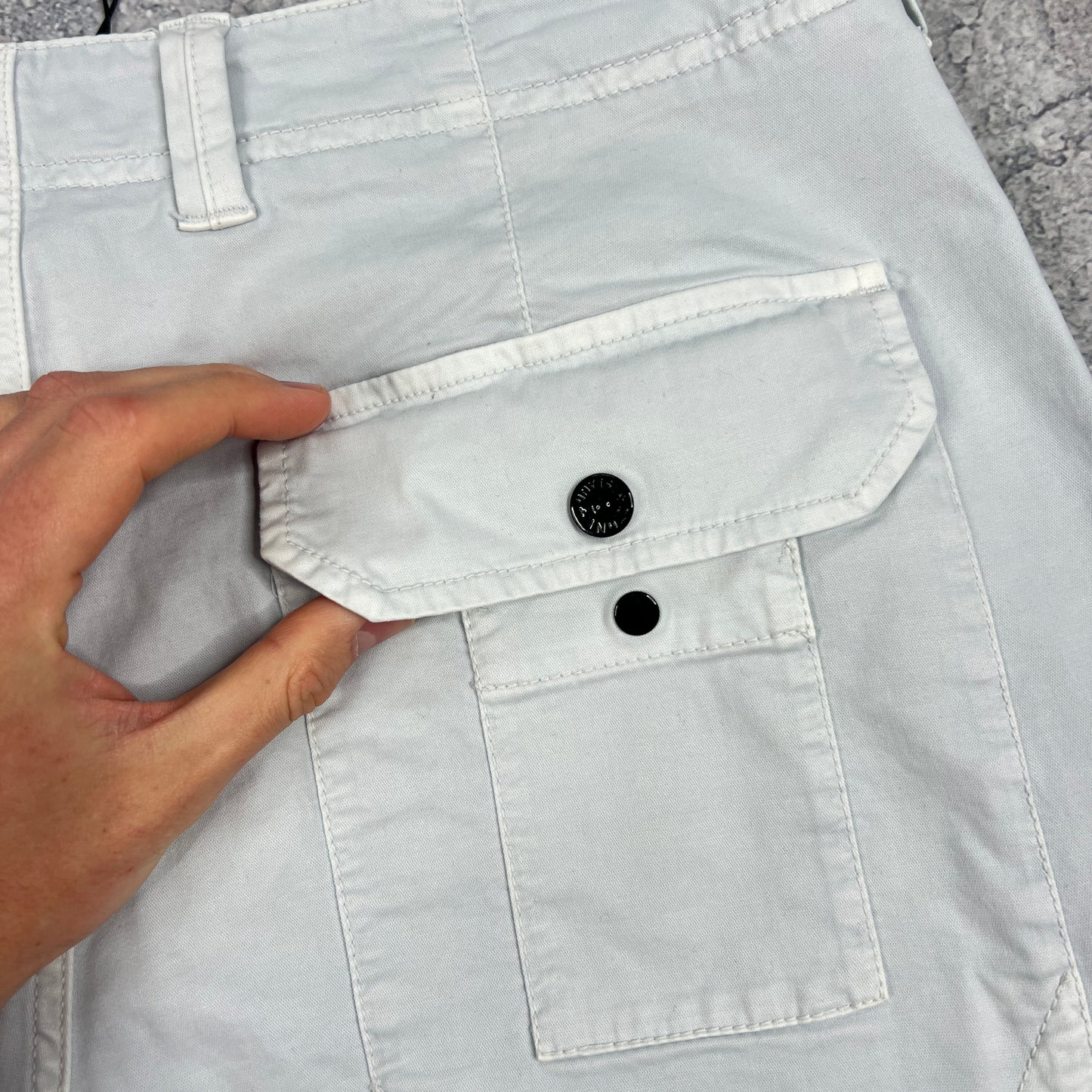 Stone Island Ice Blue Cargo Trousers W33-34” BNWT