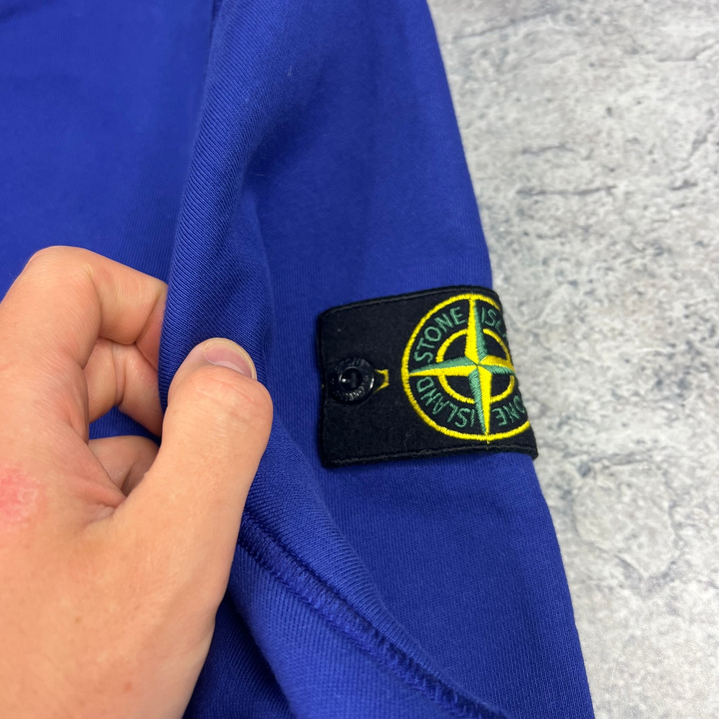 Stone Island Blue Sweatshirt XXL 26”