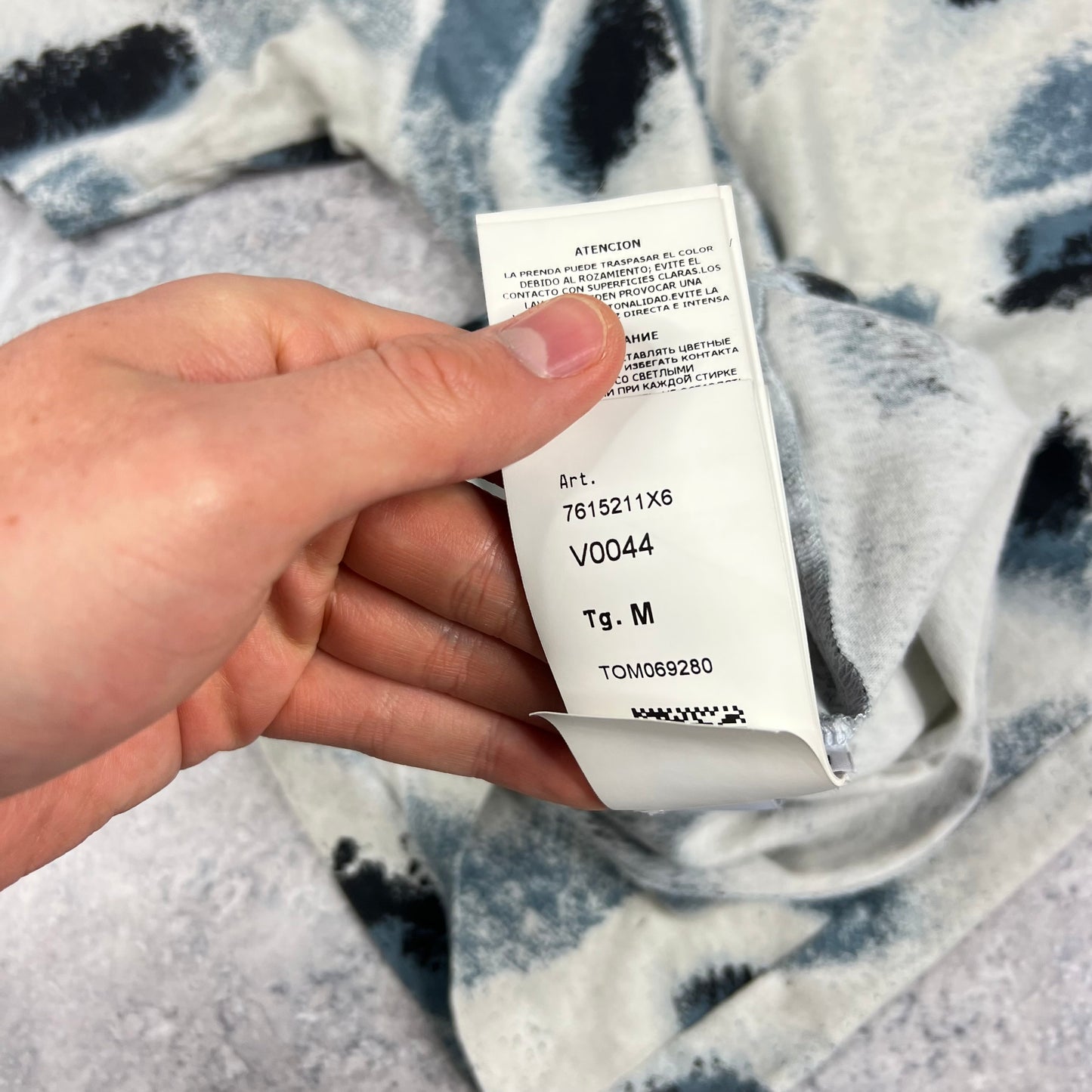 Stone Island Marina Reef Camo T-Shirt Medium 21.75”