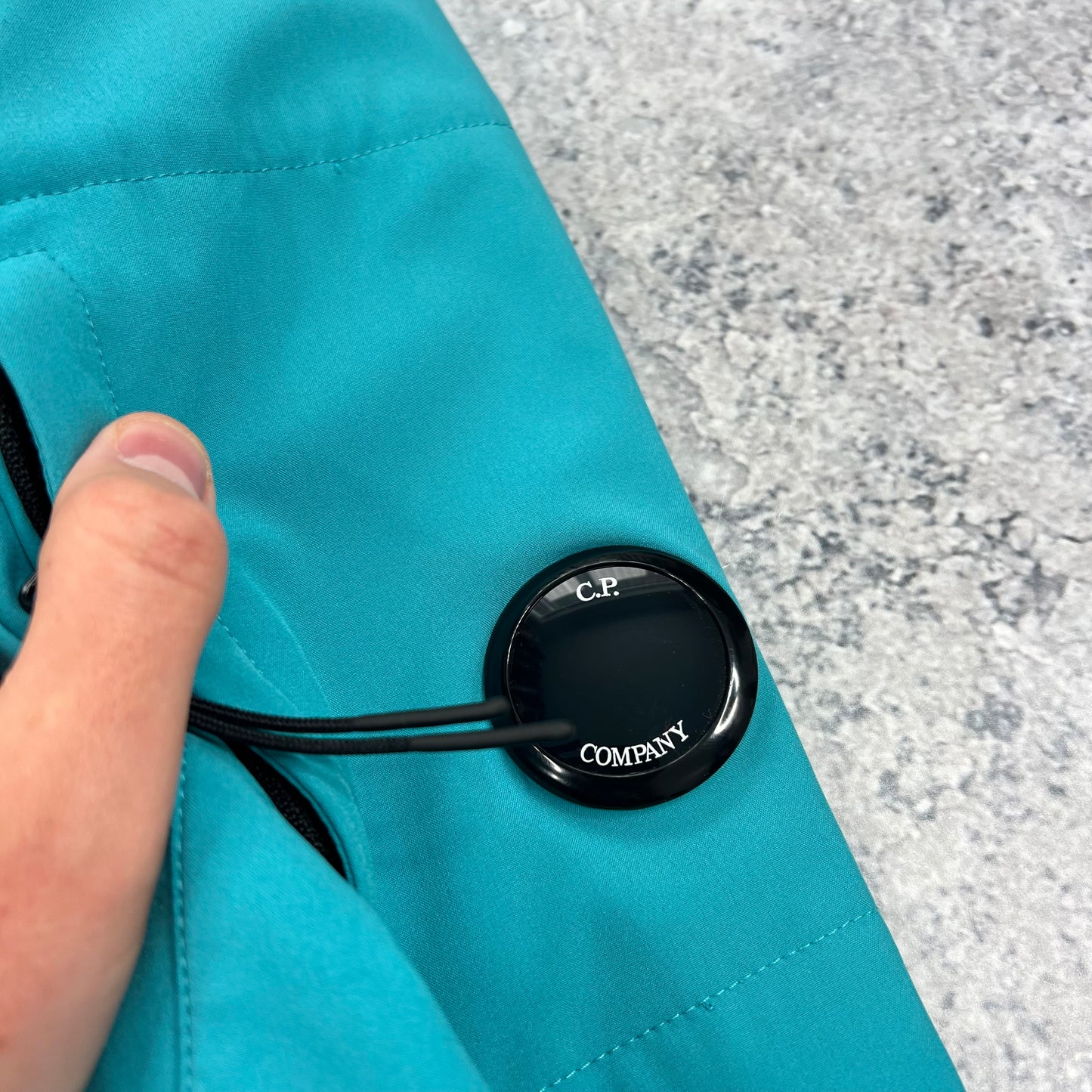 CP Company Blue Lens Softshell Jacket Size 52- XL 23.75”
