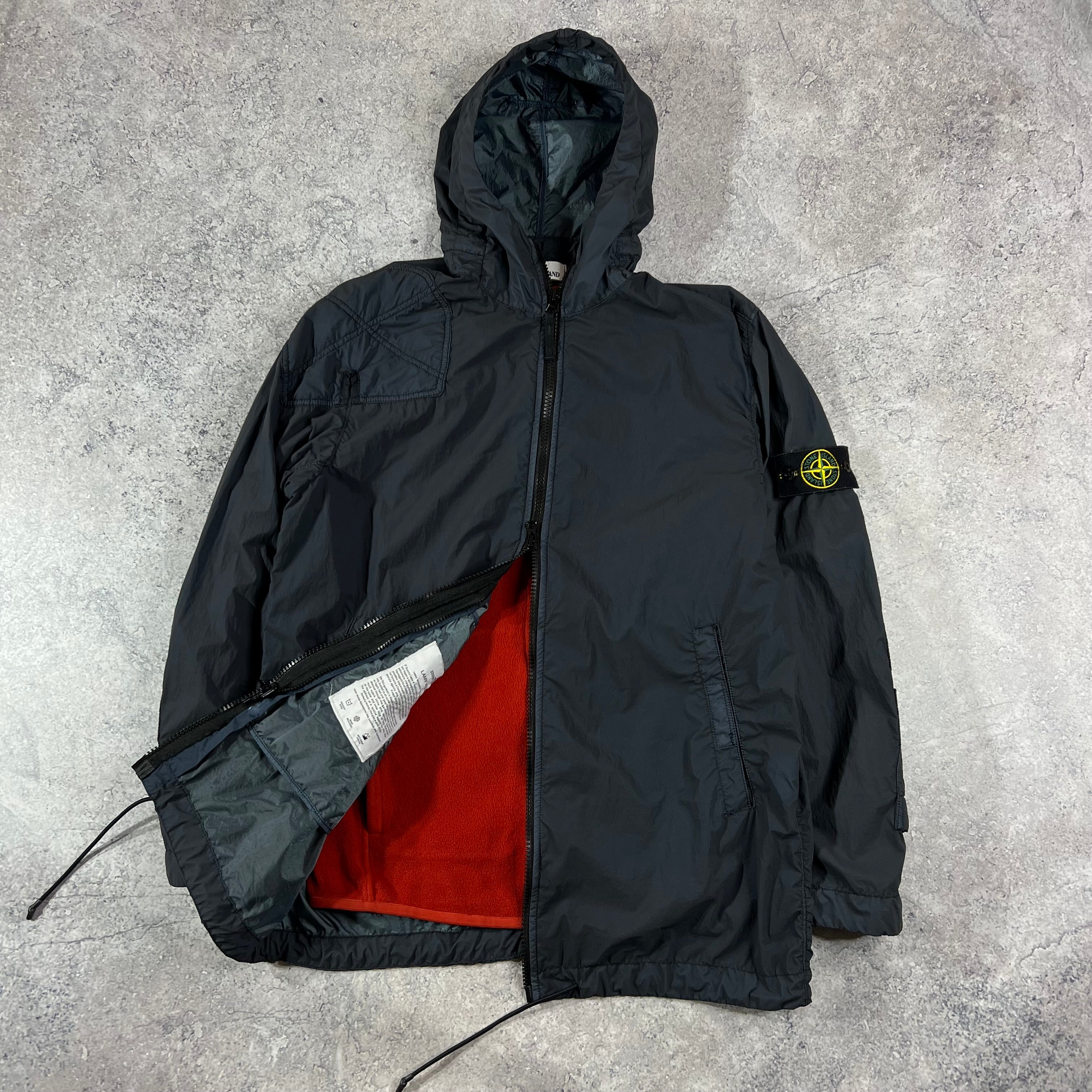 STONE ISLAND LAMY VELOUR NYLON JACKET - ジャケット・アウター