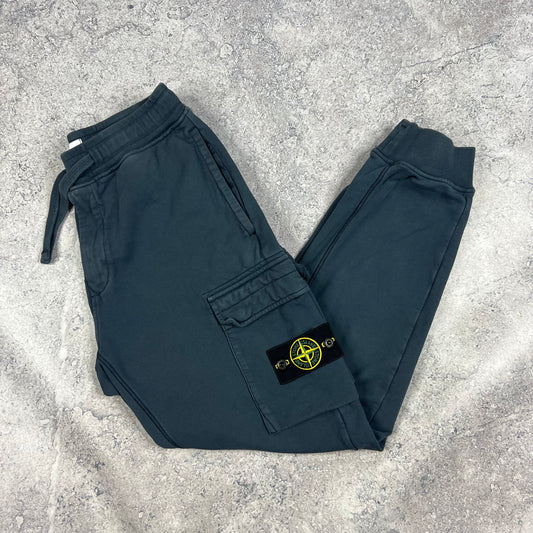 Stone Island Blue Joggers Small 30”