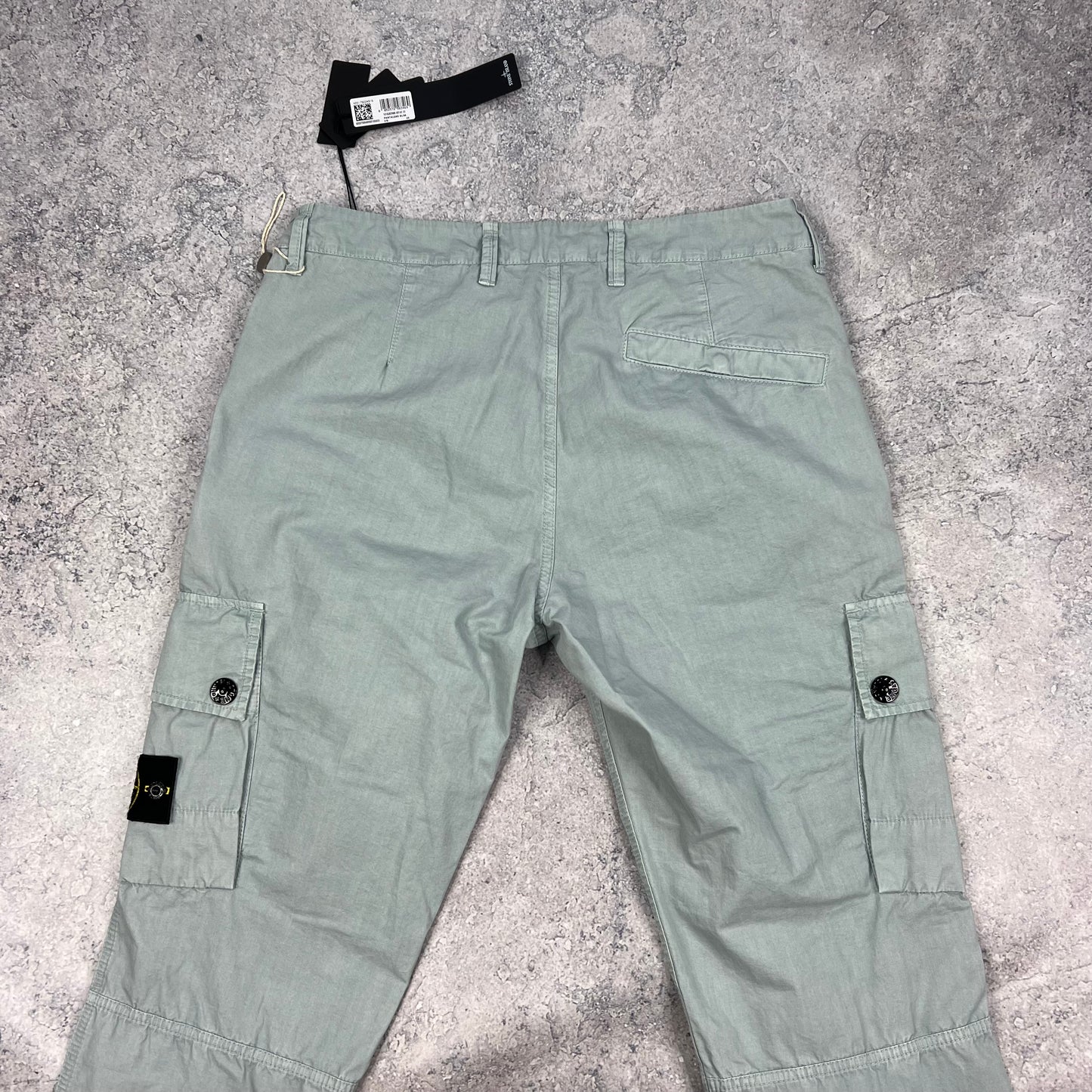 Stone Island Sky Blue Slim Cargo Trousers W31-32” BNWT