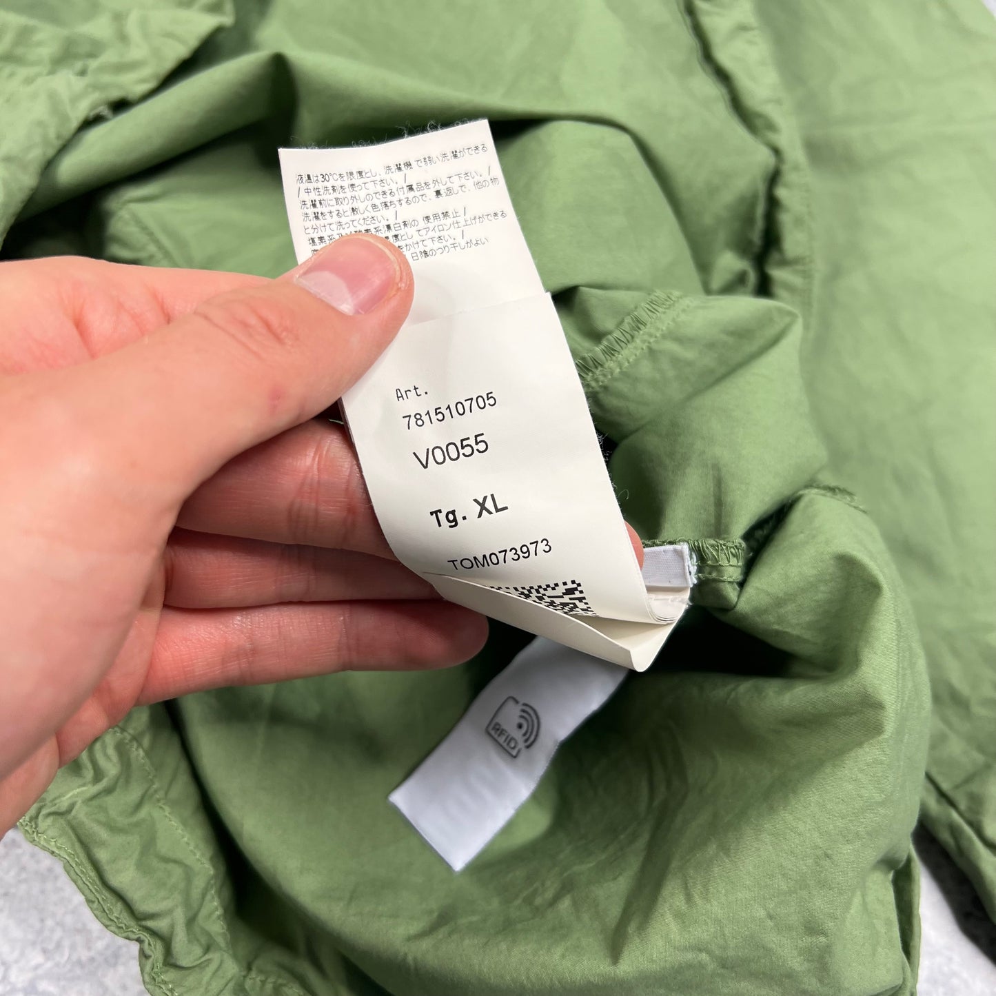 Stone Island Green Tela Smock XL 27.5”