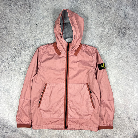 Stone Island Pink Membrana Jacket Large 23.25”