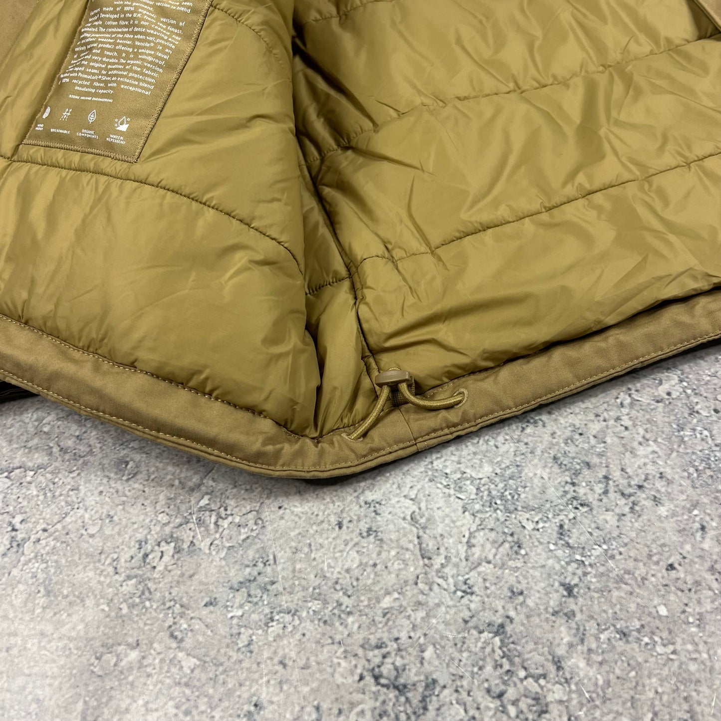 Stone Island Ghost O-Ventile Primaloft Jacket Large 25” BNWT