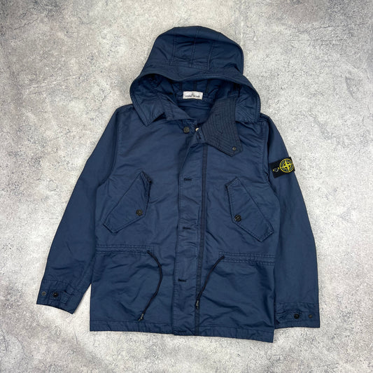 Stone Island Blue David TC Jacket Medium 23.25”