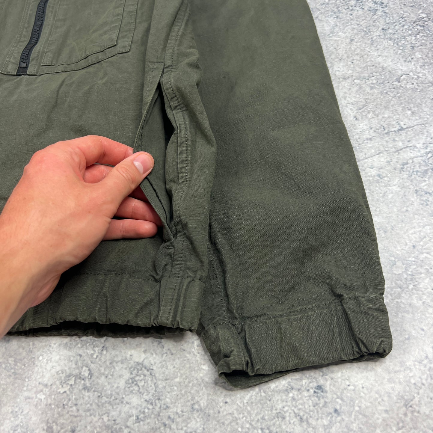 Stone Island Khaki Ripstop Jacket BNWT