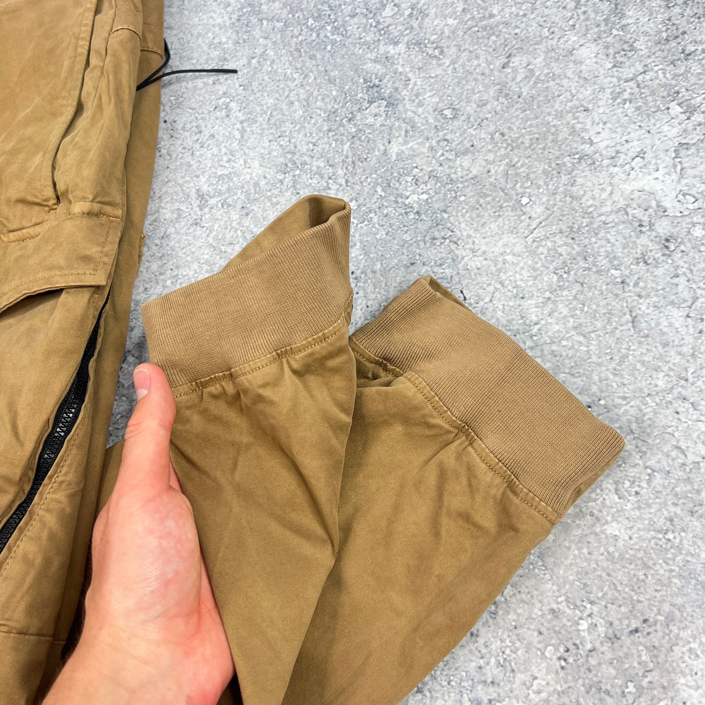 CP Company Beige Lens Cargo Trousers Size 48- W34”