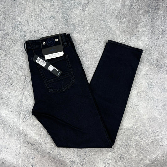 Stone Island Black Denim Slim Jeans BNWT