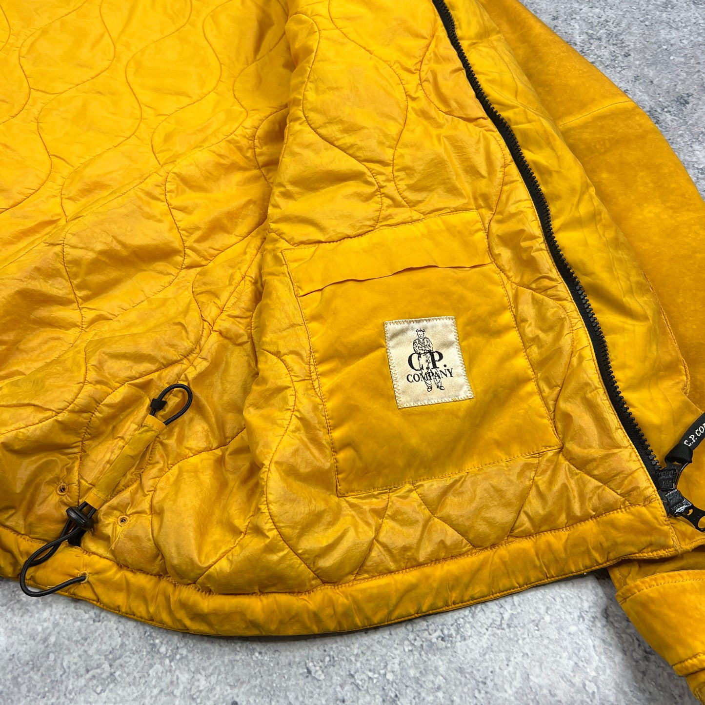 CP Company Yellow Re-Colour Nycra Jacket Size 52- XL 24”