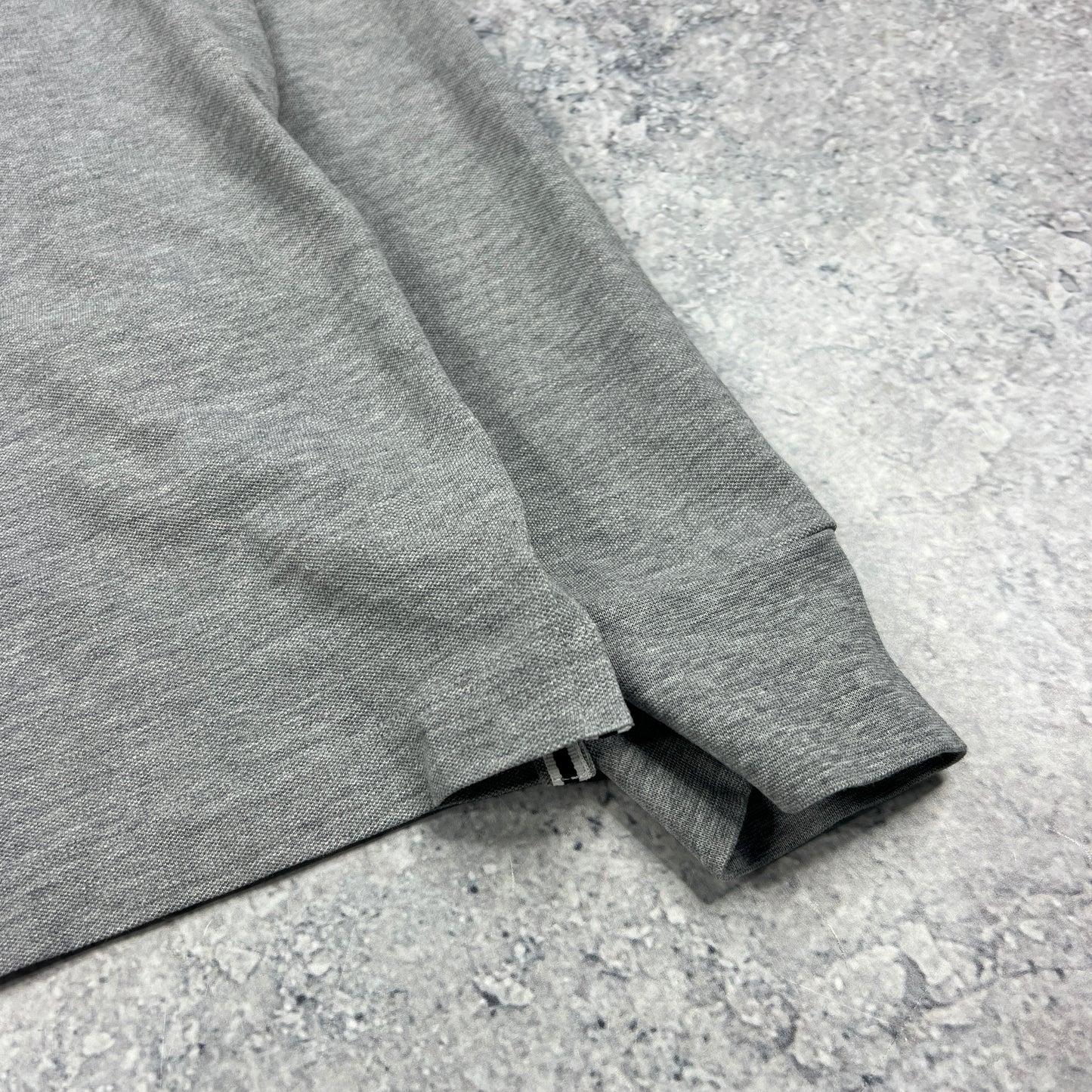 Stone Island Grey L/S Polo Shirt XL Slim 22”