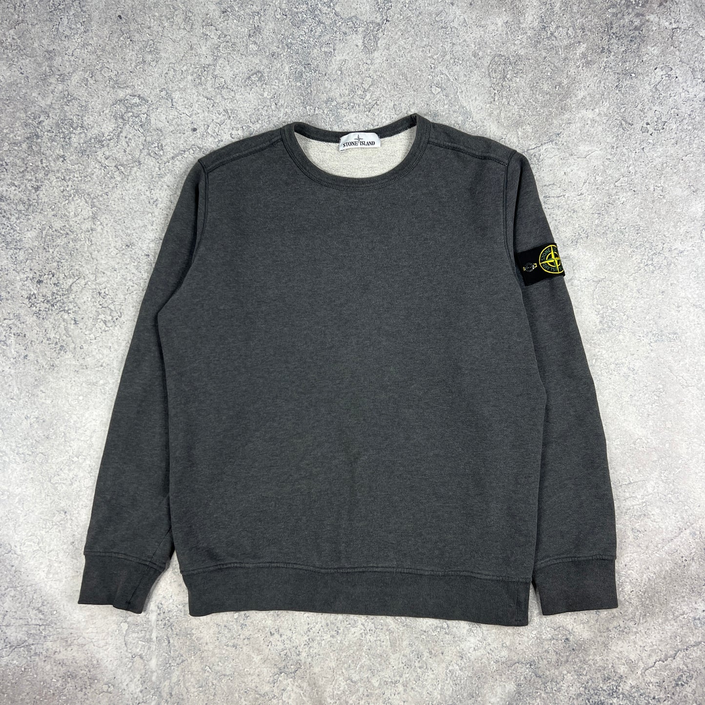 Stone Island Dark Grey Sweatshirt Large 23”