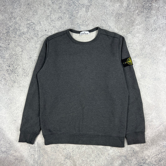 Stone Island Dark Grey Sweatshirt Large 23”