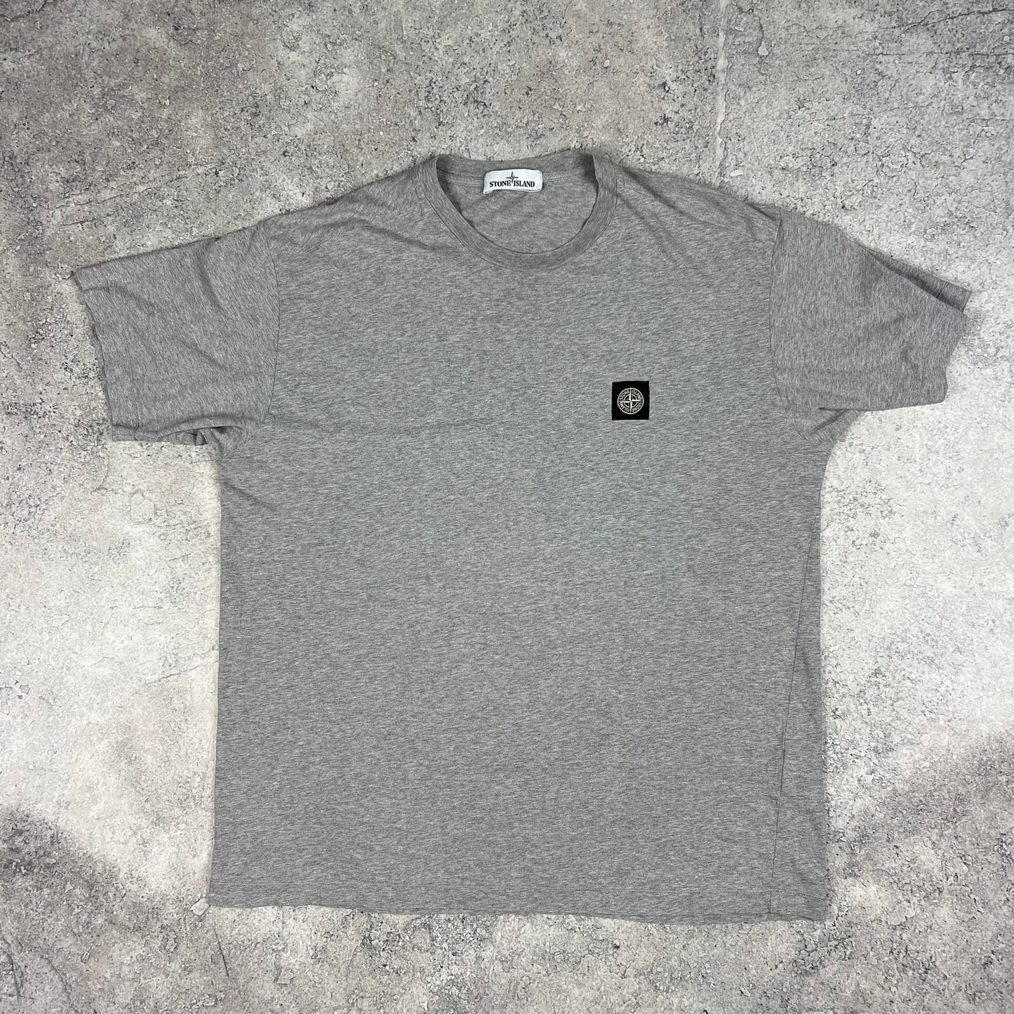 Stone Island Grey Patch T-Shirt 3XL 25”